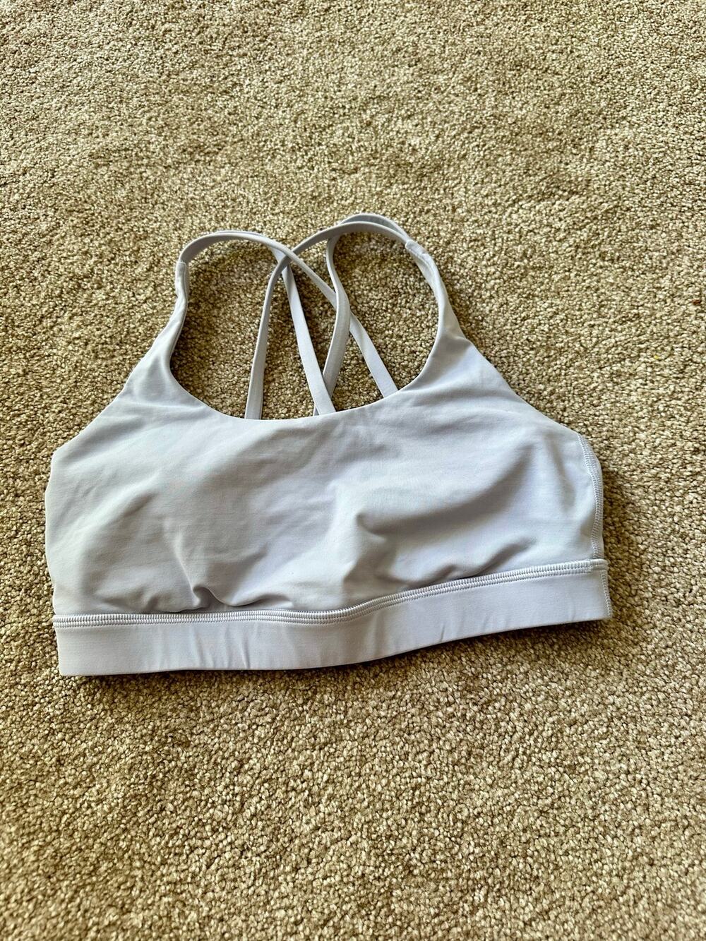 Lululemon Energy Bra Pale Blue Size 6